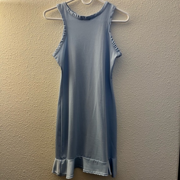 Ruffle Hem Bodycon Mini Dress - Picture 3 of 3